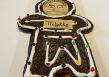 Wienerbrød kagemand ca. 15 personer