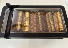 Tinæske med kransekage