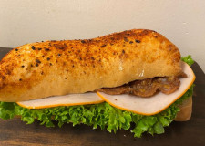Sandwich med Kalkun og Bacon